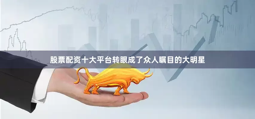股票配资十大平台转眼成了众人瞩目的大明星